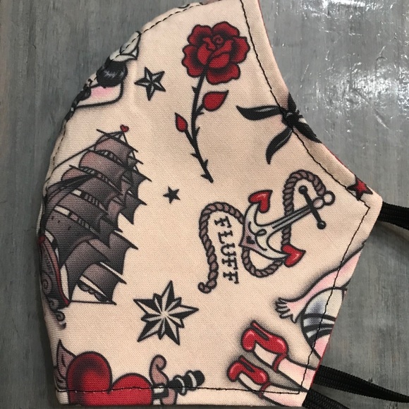 Miss Fluff Sailor Girl Mask - Picture 2 of 3